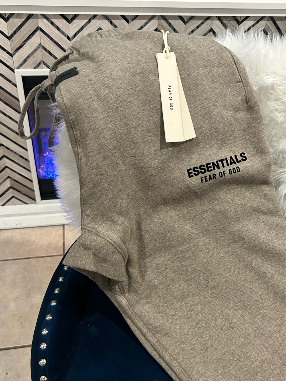 Fear of God ESSENTIALS Taupe Gray Sweatpants